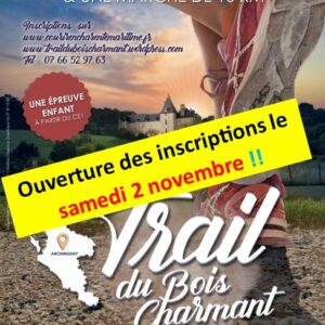 Trail du Bois Charmant 2025